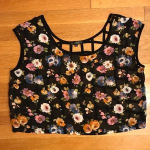 LF Millau Cage Back Crop Top